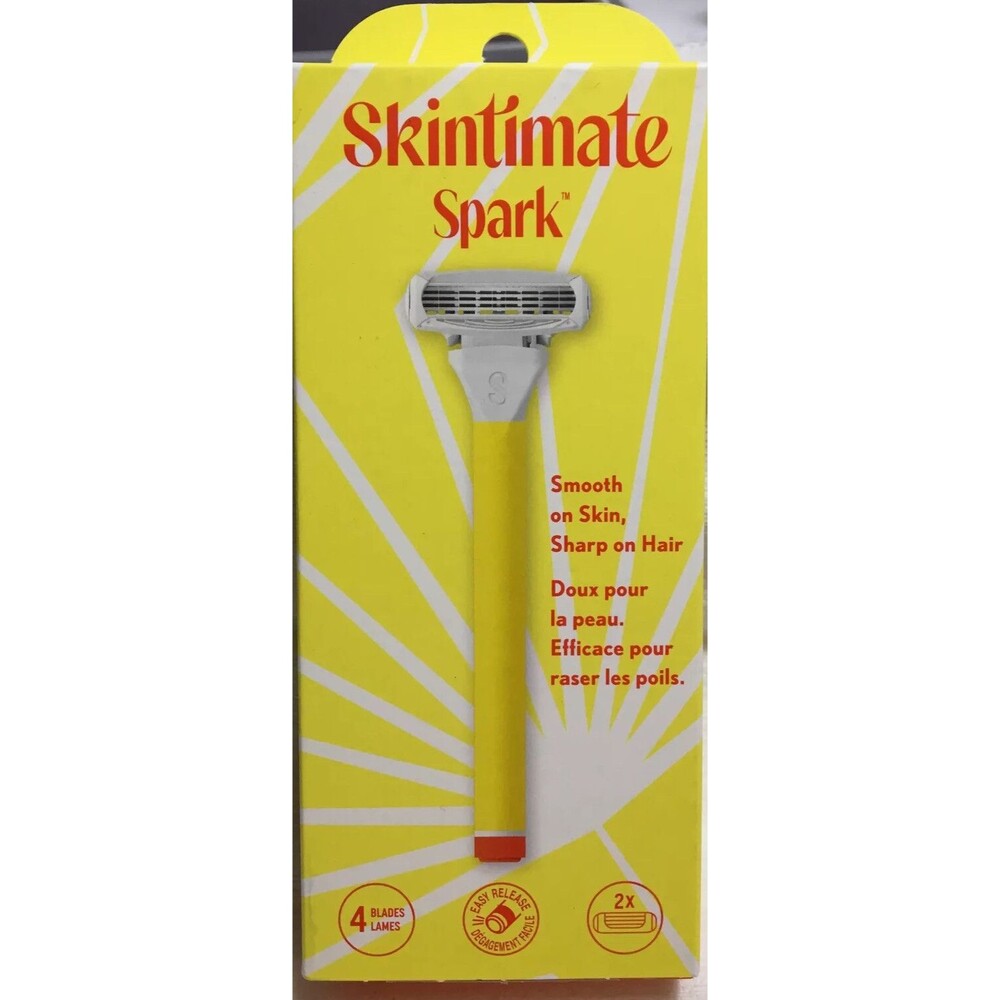 Schick Skintimate Womens Spark Yellow Razor